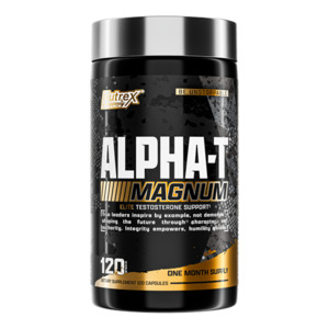 Test Boosters: Nutrex Alpha-T Magnum 120 Caps
