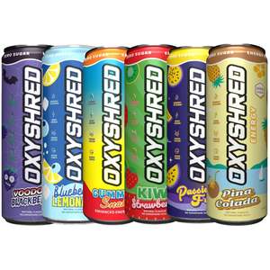 Energy Drinks: Oxyshred energy