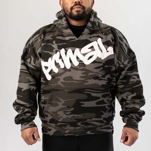 PRIMAL CAMO CROP HOODIE
