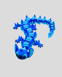 All Verse: Blue Alien Dragon