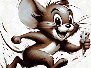 Jerry from Tom & Jerry HueForge