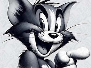 Tom from Tom & Jerry HueForge