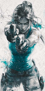 Frontpage: Tomb Raider Legacy Lara Croft HueForge