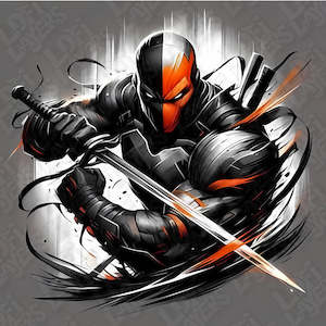 DC Comics Deathstroke HueForge