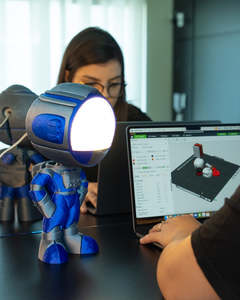 Household Art: Mecha Astronaut - Table/Desk Lamp