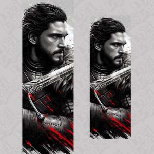 Game of Thrones Jon Snow HueForge Bookmark Set