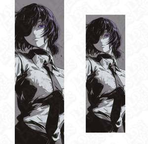 Chainsaw Man Himeno HueForge Bookmark Set