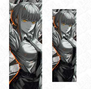 Hueforge Bookmarks: Chainsaw Man Makima HueForge Bookmark Set