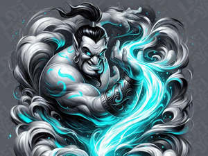 Disney Prints: Disney Genie from Aladdin HueForge