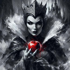 Disney Prints: Disney Snow White The Evil Queen HueForge
