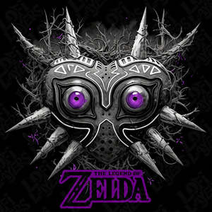 Gaming Prints: The Legend of Zelda Majora’s Mask HueForge