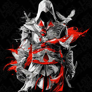 Gaming Prints: Assassin's Creed Ezio HueForge