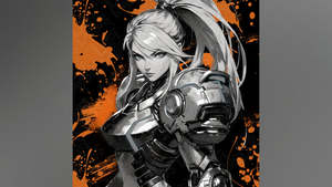 Gaming Prints: Samus Aran - From Metroid HueForge
