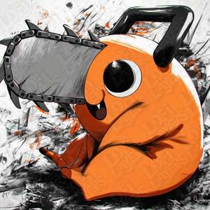 Anime Prints: Chainsaw Man Pochita HueForge