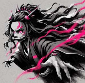 Anime Prints: Demon Slayer Nezuko Kamado HueForge