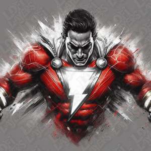 DC Comics Shazam HueForge
