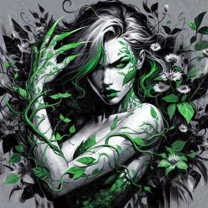 Dc Comic Prints: DC Comics Poison Ivy HueForge