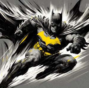 Dc Comic Prints: DC Comics Batman HueForge