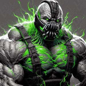 Dc Comic Prints: DC Comics Bane HueForge