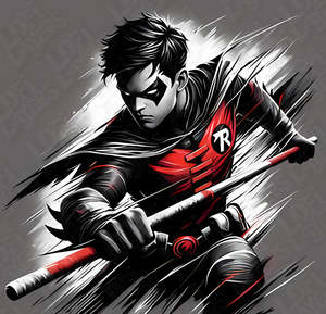 Dc Comic Prints: DC Comics Robin HueForge