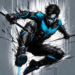 DC Comics Nightwing HueForge