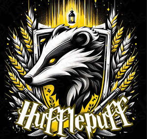 Harry Potter Hufflepuff Crest HueForge