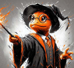 Harry Potter Prints: Pokémon Charmander as Harry Potter HueForge