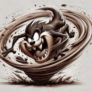Looney Tunes Taz HueForge