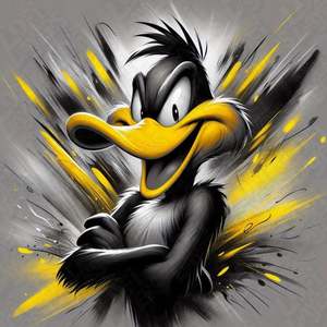 Looney Tunes Daffy Duck HueForge