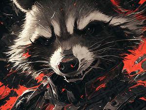 Marvel Rocket Raccoon HueForge