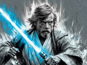 Star Wars Prints: Star Wars Luke Skywalker Hueforge
