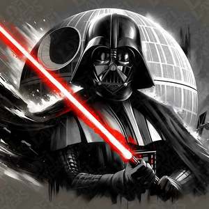Star Wars Darth Vader Death Star HueForge