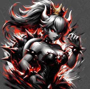 Super Mario Bowsette HueForge