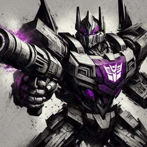 Transformers Megatron HueForge