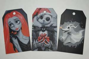 Nightmare Before Christmas Gift Tag Set HueForge