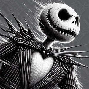 Halloween: The Nightmare Before Christmas Jack Skellington HueForge