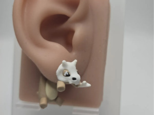Pokémon Cubone Earrings with Hanging Body
