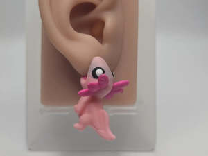 Animal Axolotl Chomper Earring
