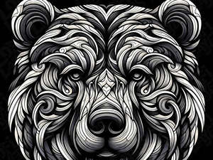 Animal Bear HueForge