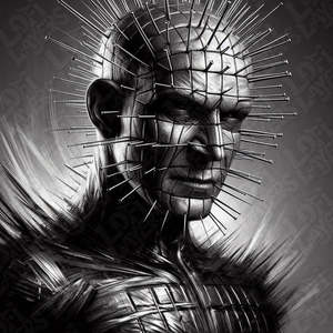 Black White Prints: Pinhead HueForge