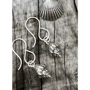Tina De Suza: Tiny Sea Snail Earrings
