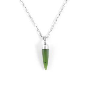 Nick Von K: Pounamu Point Necklace