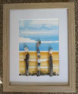 Rachelle Mckellar Basset: Three Birds On Three Posts