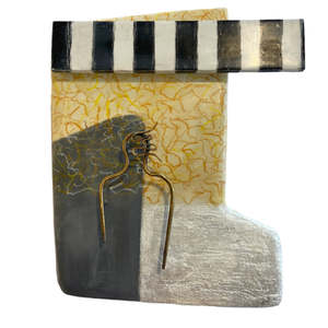 Pedestrian | Yellow Wall Art