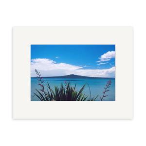 Rangitoto Island With Harakeke