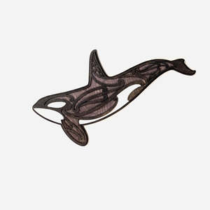 Wood Sculptures: Whale Wall Plaque | Tohora by Revolution Aotearoa