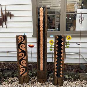 Koru | Copper Totem | Click & Collect Or Delivery By Arrangement