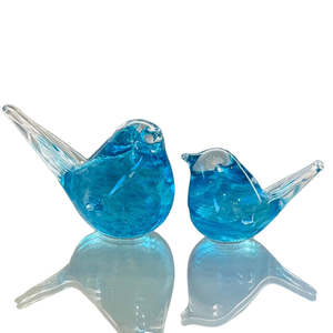 Wedding Gifts: Glass Bird Duo