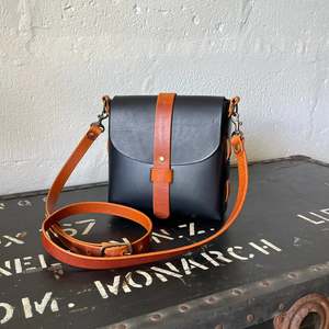 Blake Leather Cross Body Bag | Small