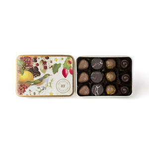 Vintage Tin 12 Pce Chocolate Selection